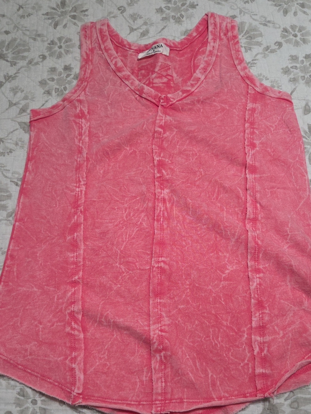Zenana Women's Tank Top Pink Small